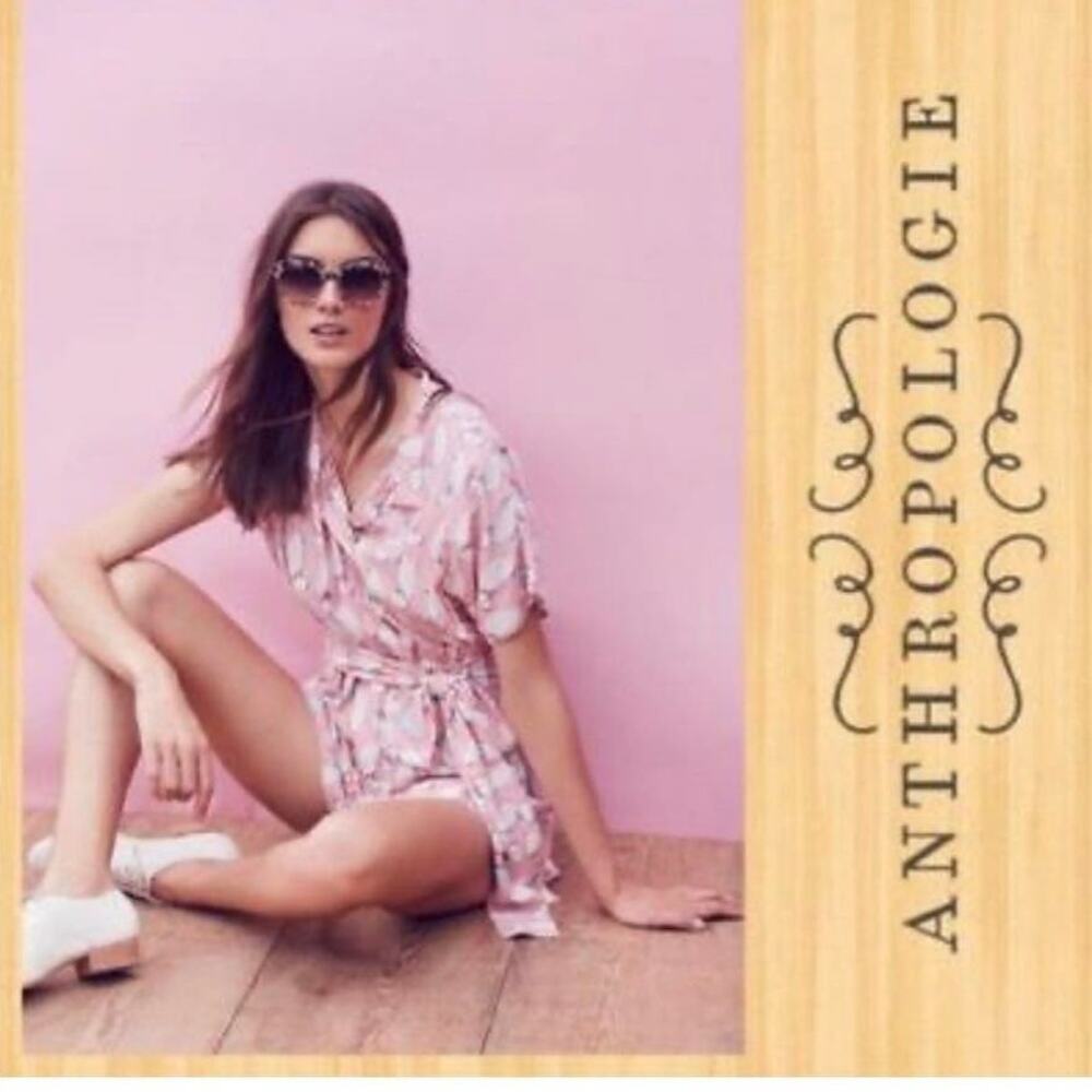 Anthropologie Tourista Sailboat Romper by Maeve size 4